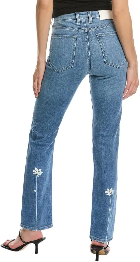 7 For All Mankind Women's Easy Slim in Dream/Destroy