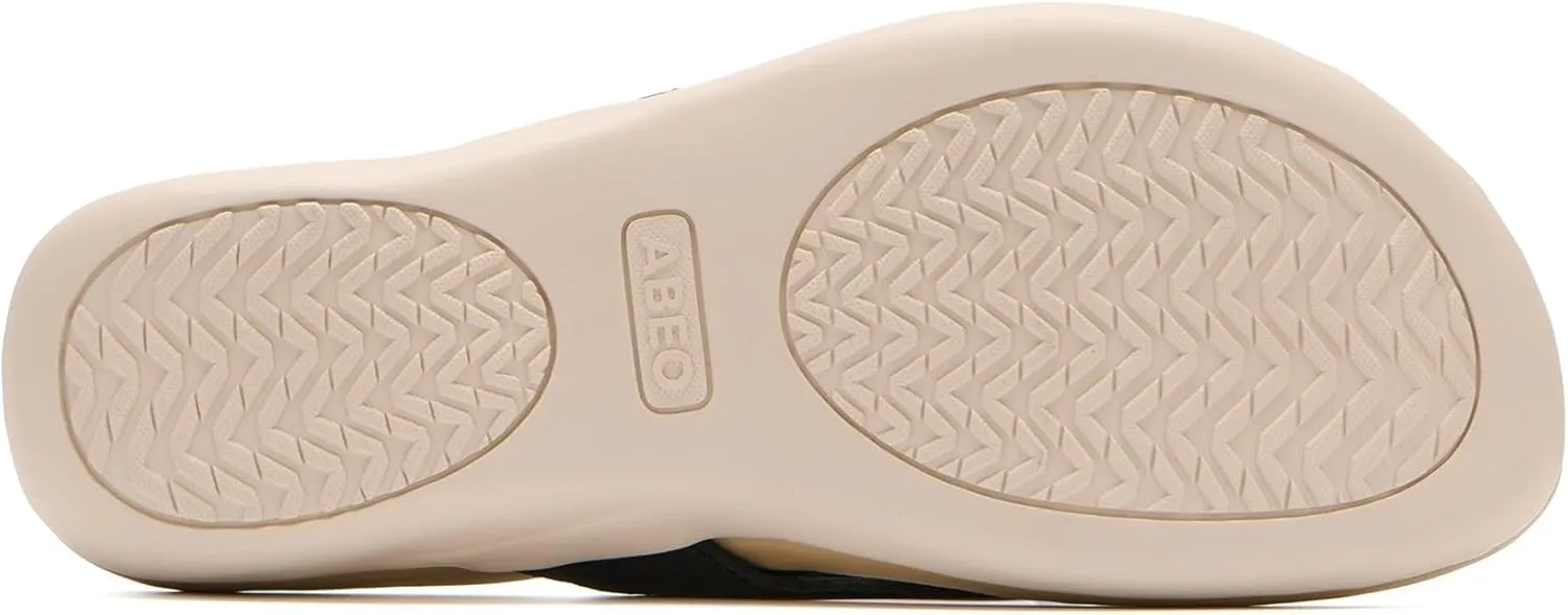 ABEO Oasis Flip Flops for Women | Arch Support Flip Flops | Sandals for Women | Built-In Orthotics | Orthopedic Sandals for Women