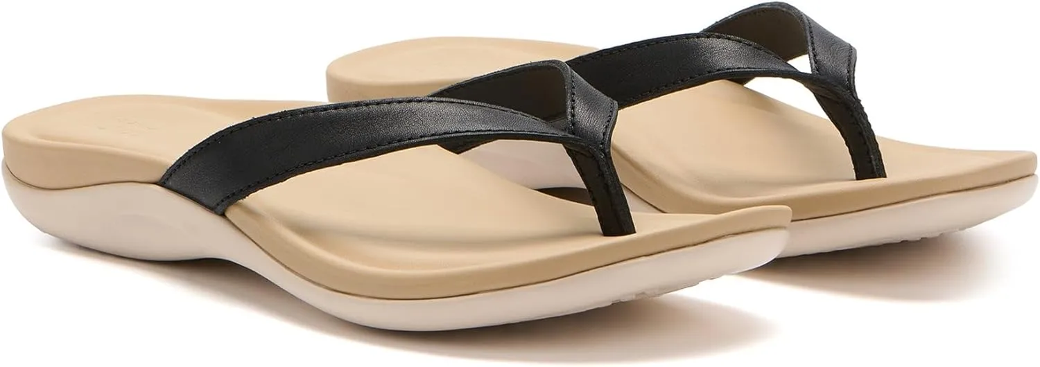 ABEO Oasis Flip Flops for Women | Arch Support Flip Flops | Sandals for Women | Built-In Orthotics | Orthopedic Sandals for Women