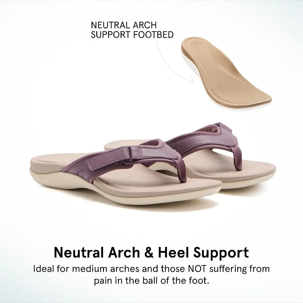 ABEO Oasis Sport Flip Flops for Women | Adjustable Flip Flops | Sandals for Women | Built-In Orthotics | Orthopedic Sandals for Women