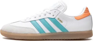 adidas Inter Miami x Samba Men's Sneakers, White/Easy Mint/Pink, Size 13