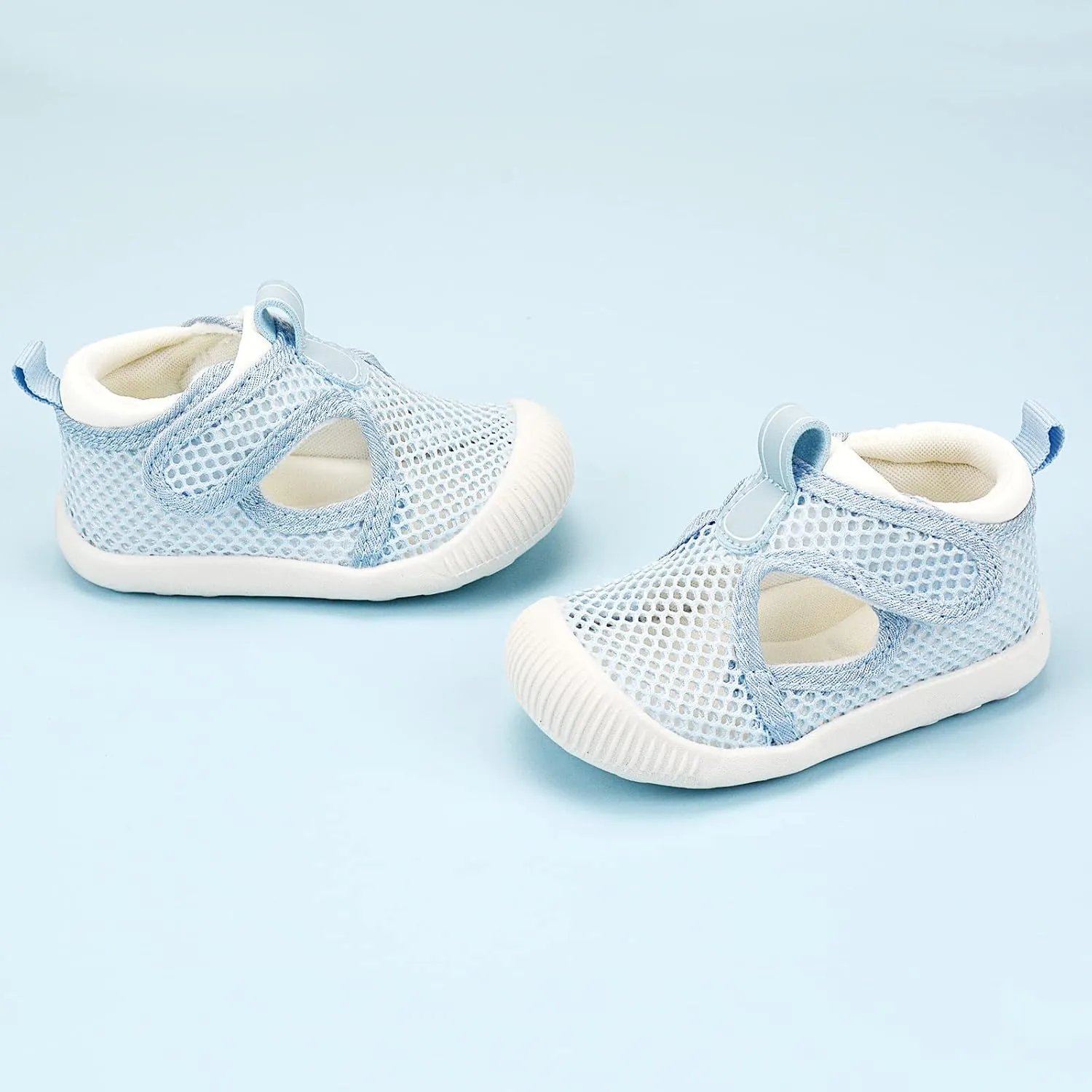 Baby Boy Girl Shoes Lightweight Breathable Toddler Mesh Sneakers Beach Water Shoes Non-Slip First Walking Shoes 6 9 12 18 24 Months