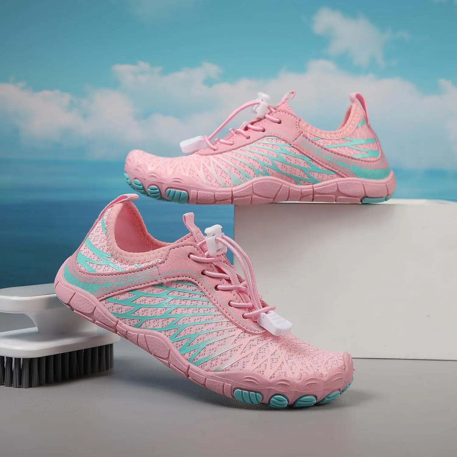 Barefoot Shoes Kids Boys & Girls Water Hiking Quick Dry Shoes Lightweight Swim Beach Sneakers Sports Athletic Shoes