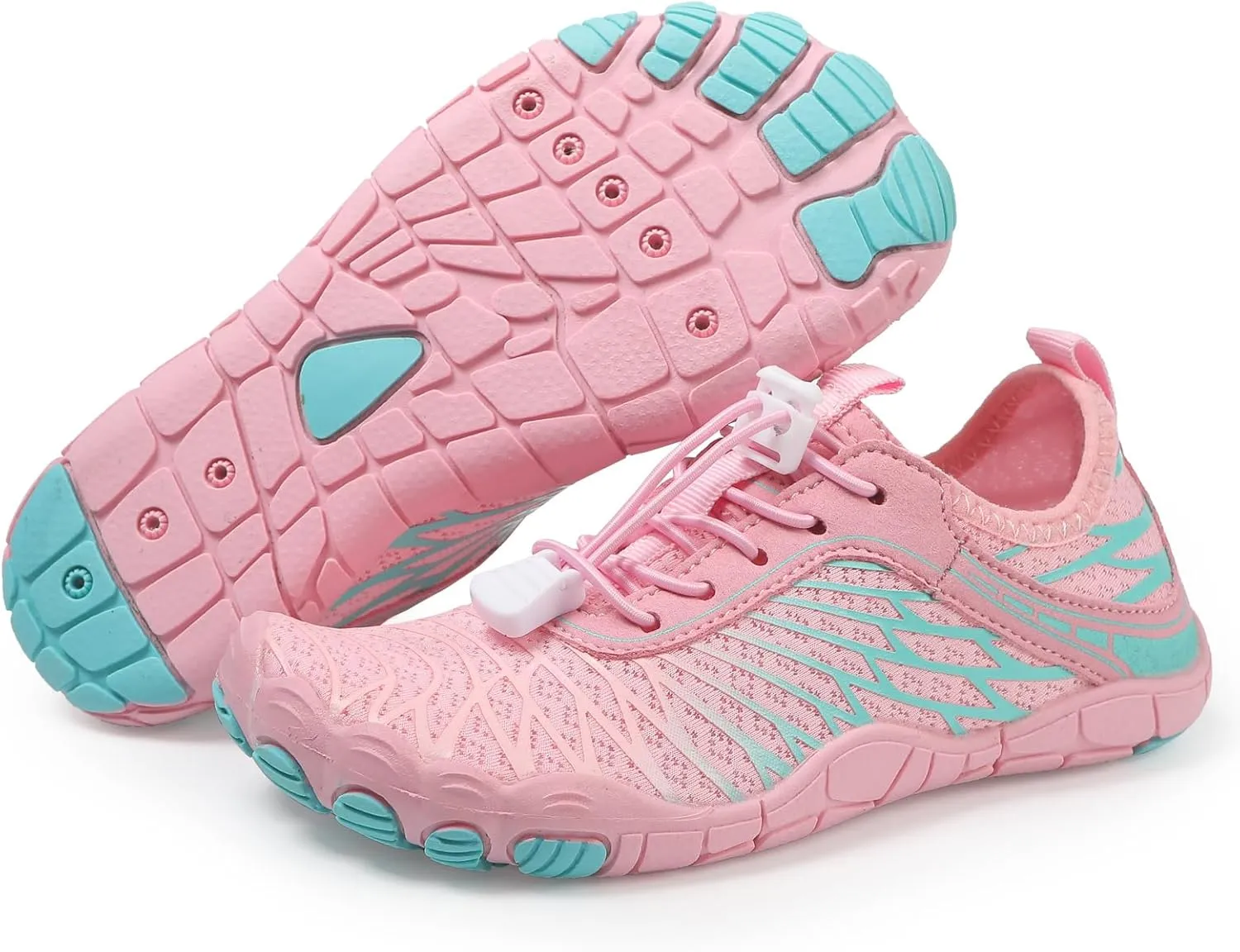 Barefoot Shoes Kids Boys & Girls Water Hiking Quick Dry Shoes Lightweight Swim Beach Sneakers Sports Athletic Shoes