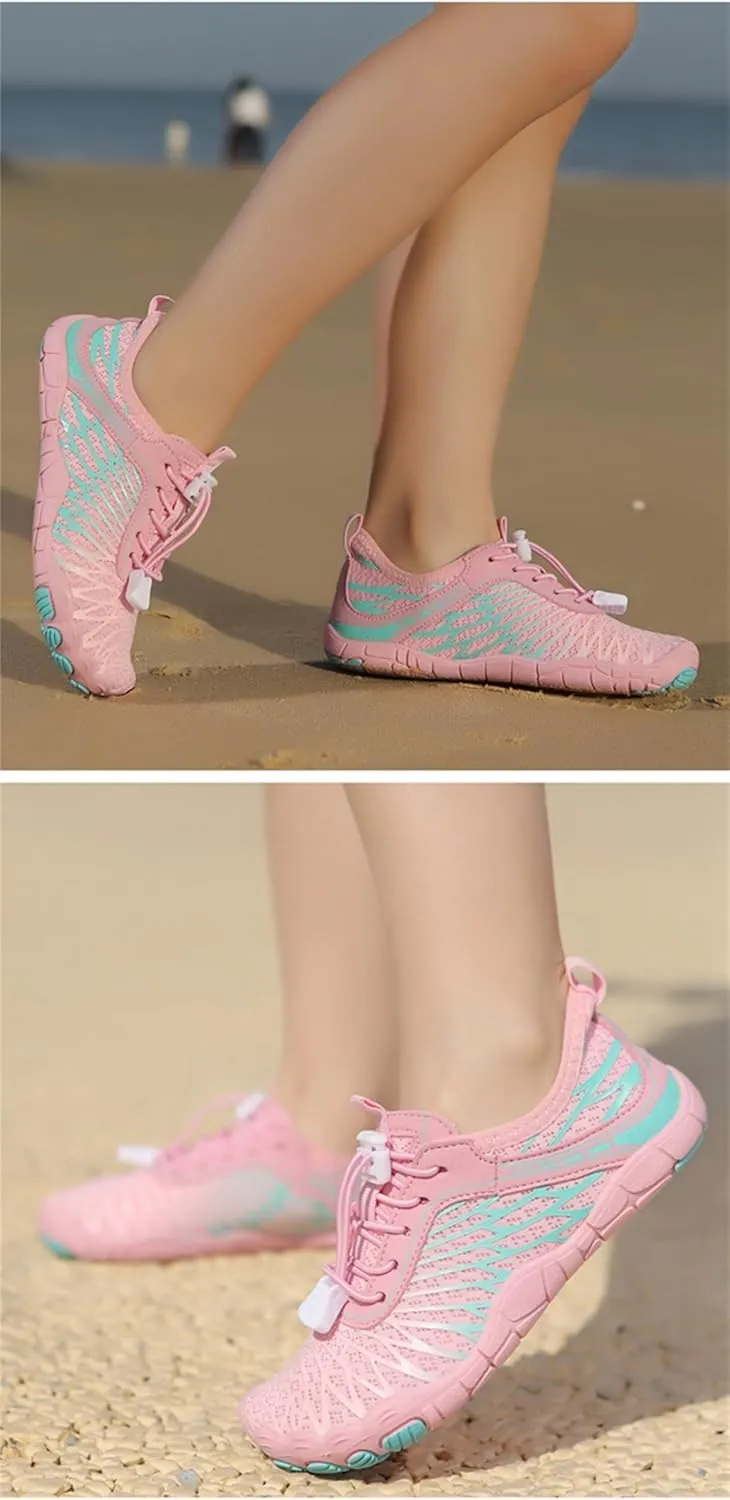 Barefoot Shoes Kids Boys & Girls Water Hiking Quick Dry Shoes Lightweight Swim Beach Sneakers Sports Athletic Shoes