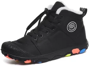 Boys Girls Anti Slip Trekking Shoes for Winter Walking Sport