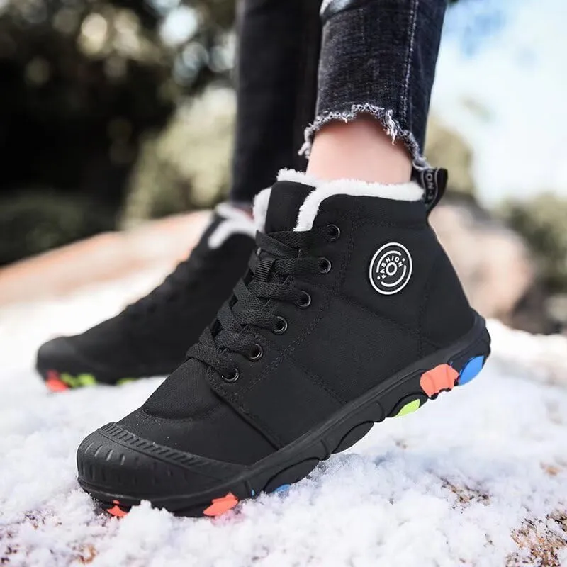 Boys Girls Anti Slip Trekking Shoes for Winter Walking Sport