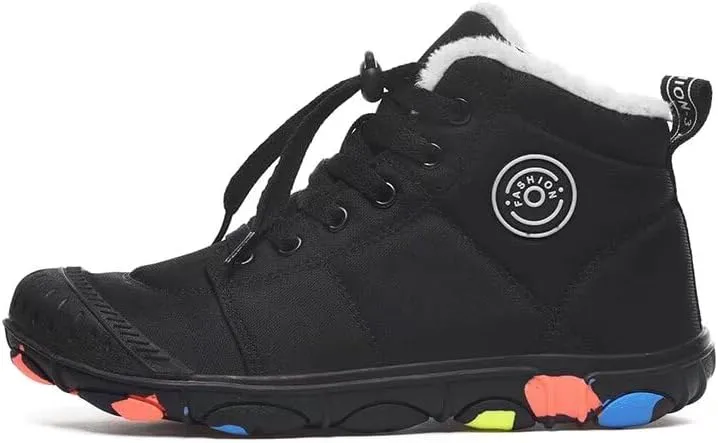 Boys Girls Anti Slip Trekking Shoes for Winter Walking Sport