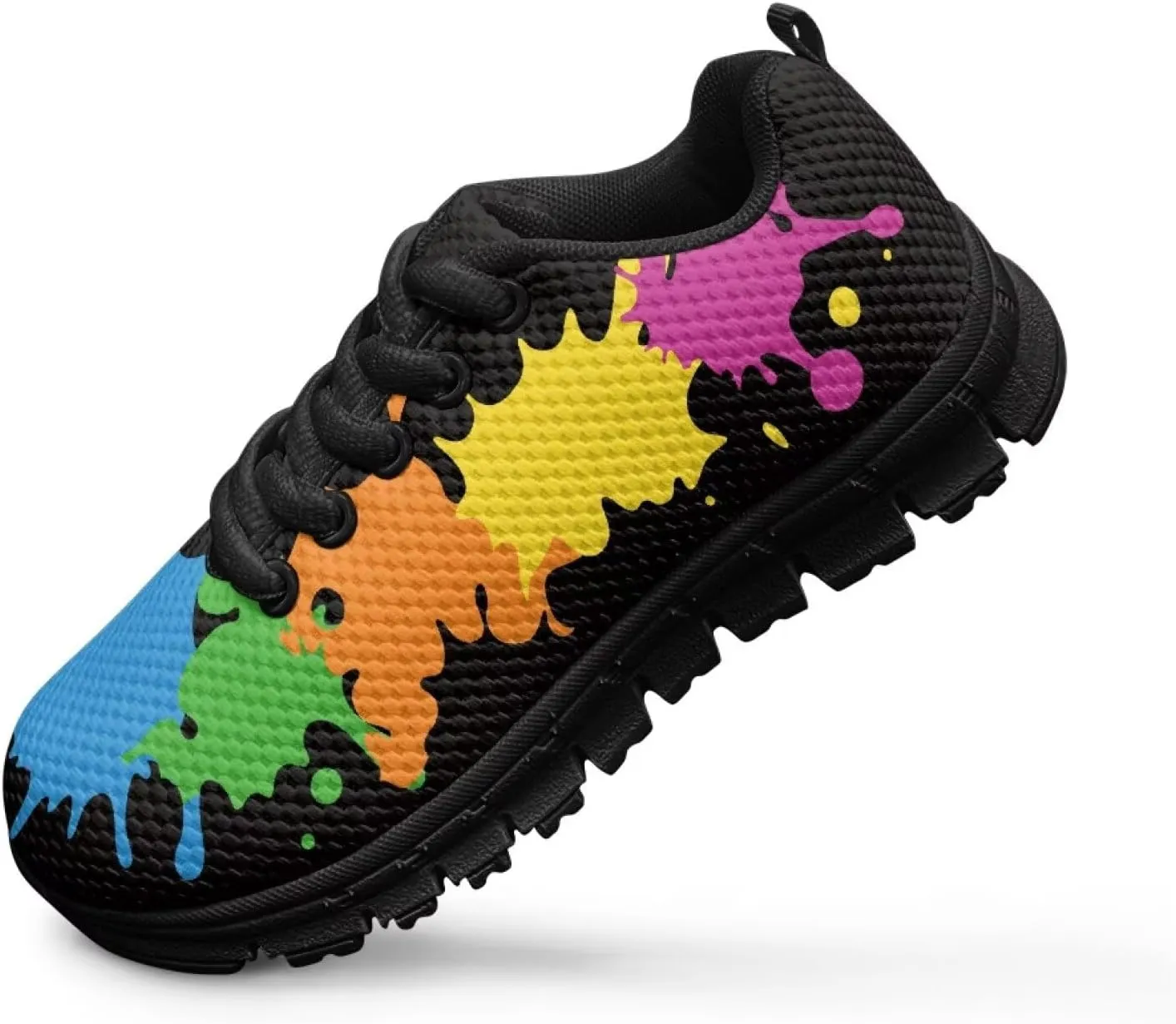 Boys Tennis Shoes Breathable Mesh Little Kid Running Sports Shoes