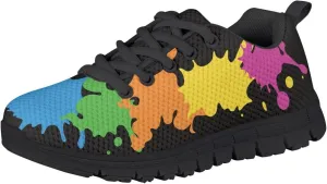 Boys Tennis Shoes Breathable Mesh Little Kid Running Sports Shoes