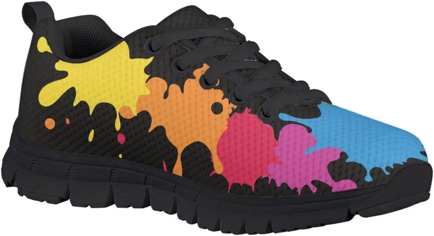 Boys Tennis Shoes Breathable Mesh Little Kid Running Sports Shoes