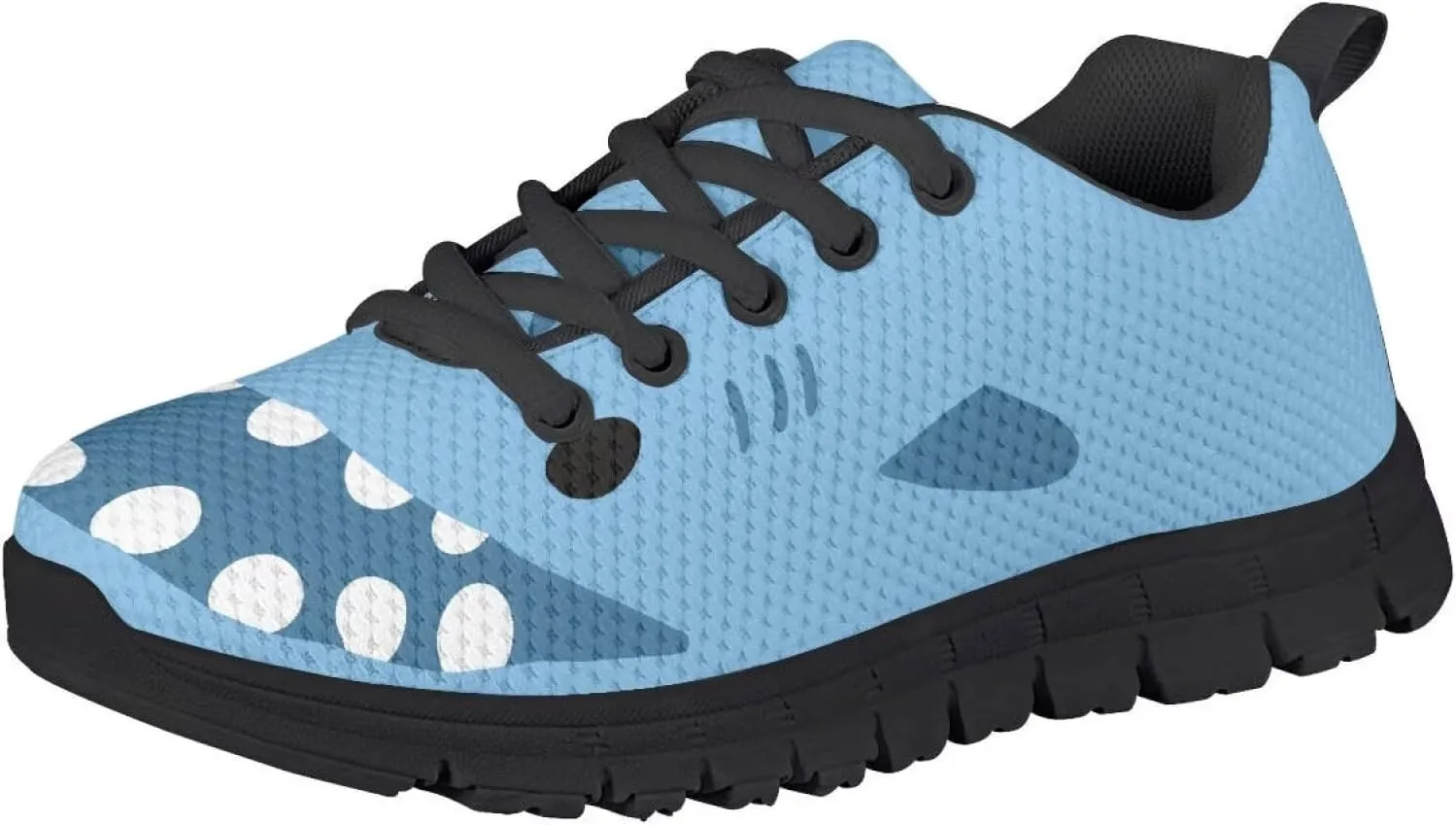 Boys Tennis Shoes Mesh Running Sport Shoe Animal Print Sneaker Lightweight Breathable Lace Up Athletic Shoes US11-5