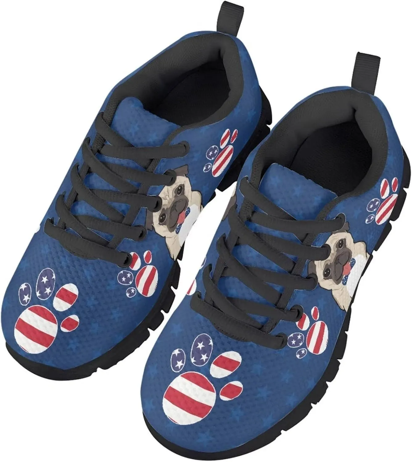 Boys Tennis Shoes Mesh Running Sport Shoe Animal Print Sneaker Lightweight Breathable Lace Up Athletic Shoes US11-5