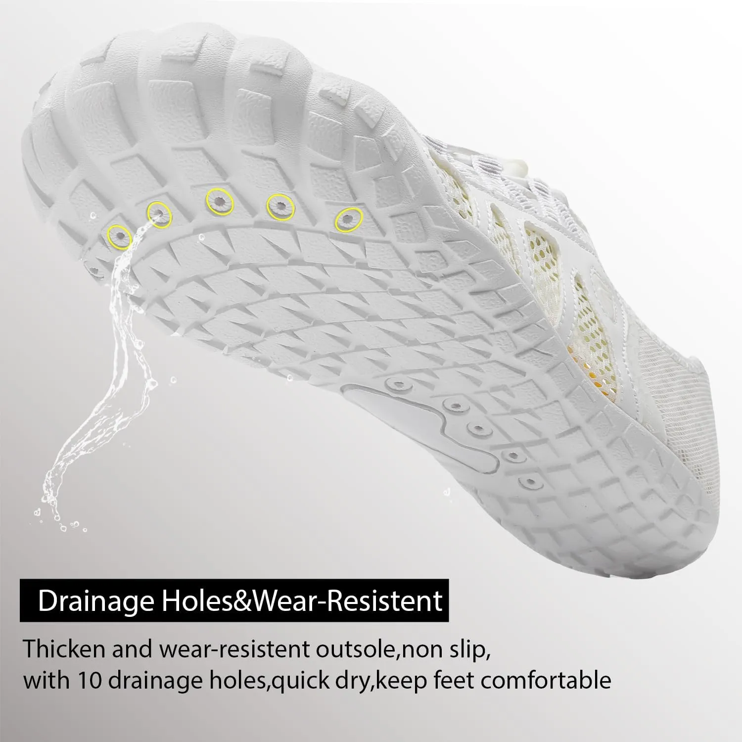 Centipede Demon Swim Water Shoes for Women Men Quick Dry Barefoot Aqua Sneakers Shoe for Beach Hiking Diving Boating River Outdoor Water Sports