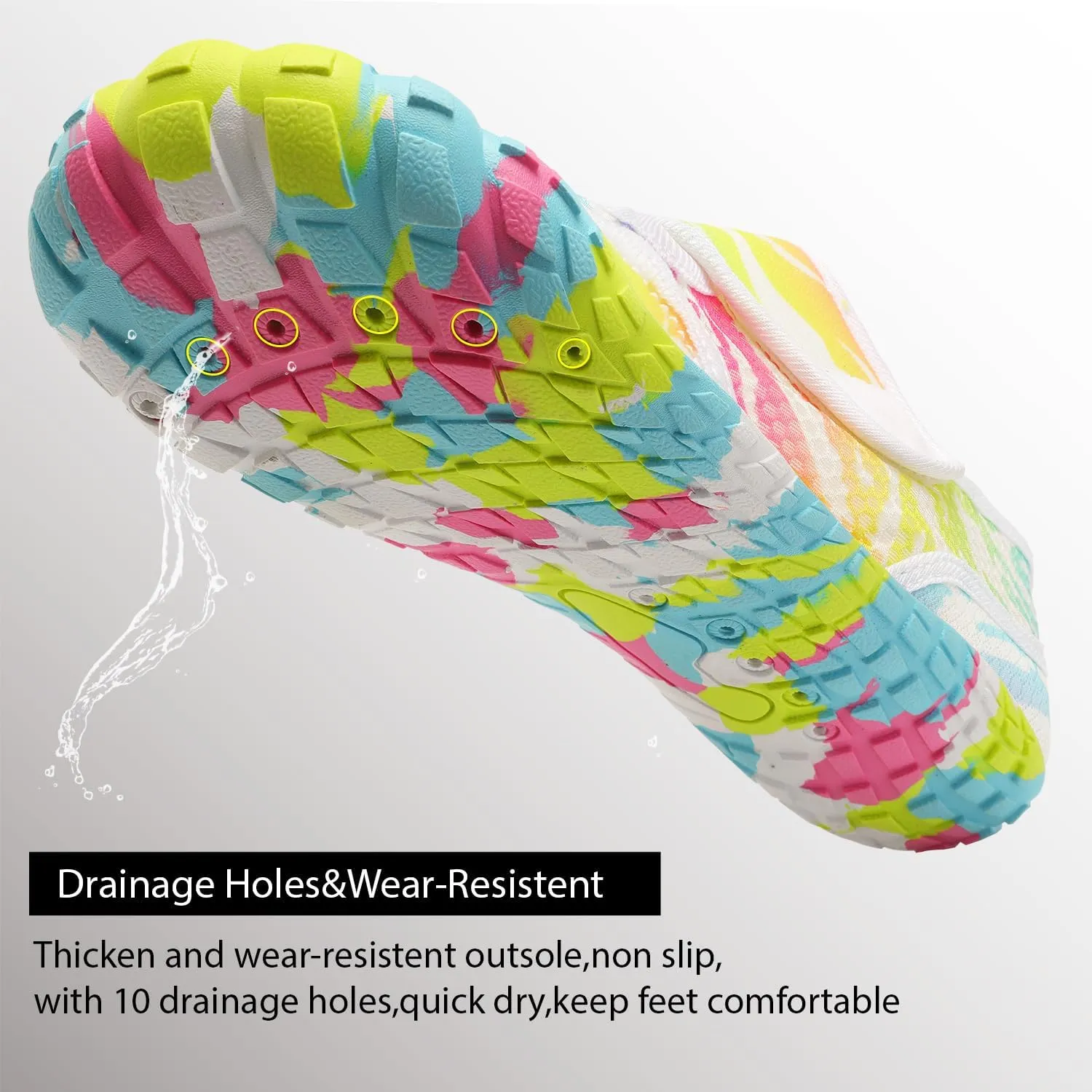 Centipede Demon Swim Water Shoes for Women Men Quick Dry Barefoot Aqua Sneakers Shoe for Beach Hiking Diving Boating River Outdoor Water Sports