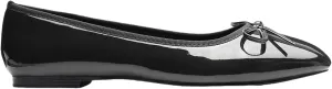 CIDER Bow Decor Square Toe Ballet Mary Jane Flats