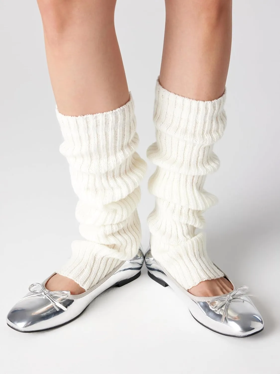 CIDER Bow Decor Square Toe Ballet Mary Jane Flats