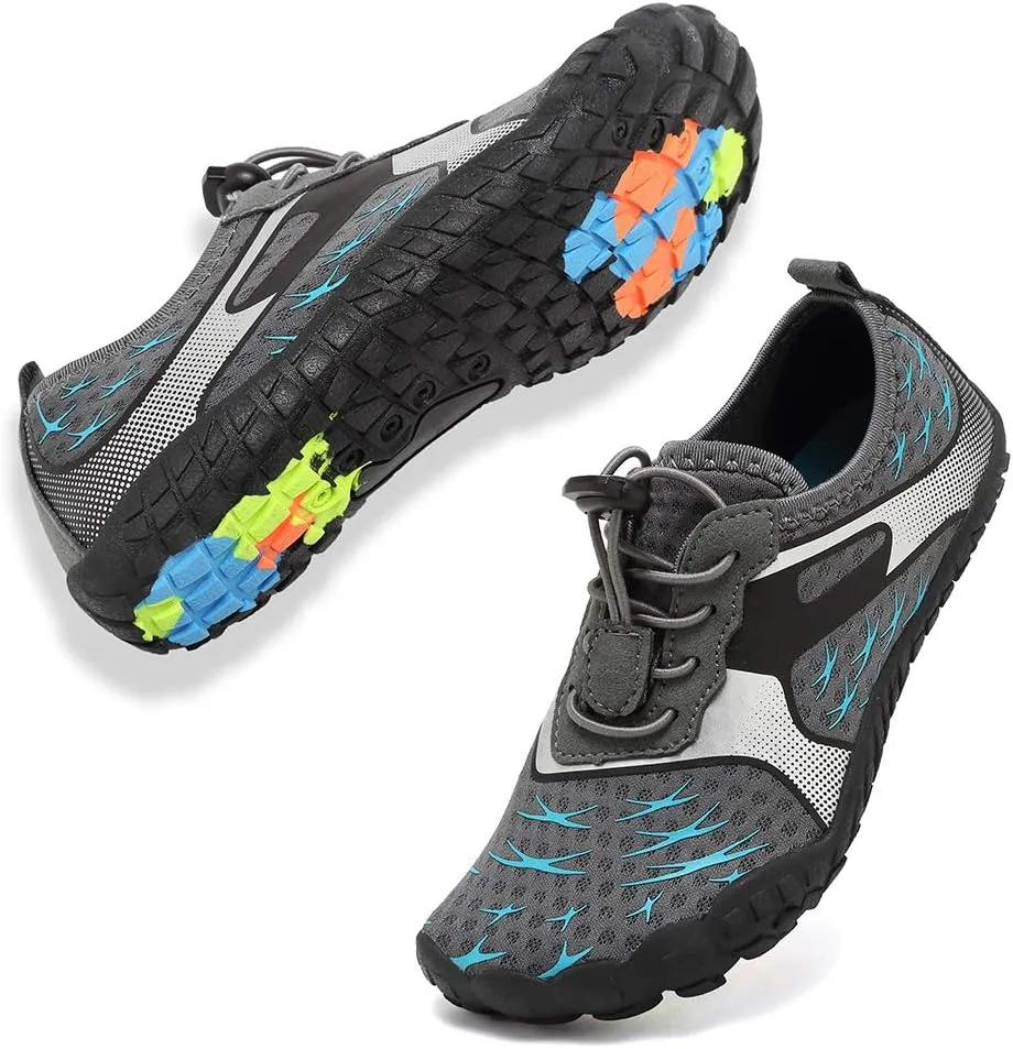 CIOR Kids Boys & Girls Water Shoes Sports Aqua Athletic Sneakers Lightweight Sport Fast Dry Shoes(Toddler/Little Kid/Big Kid)