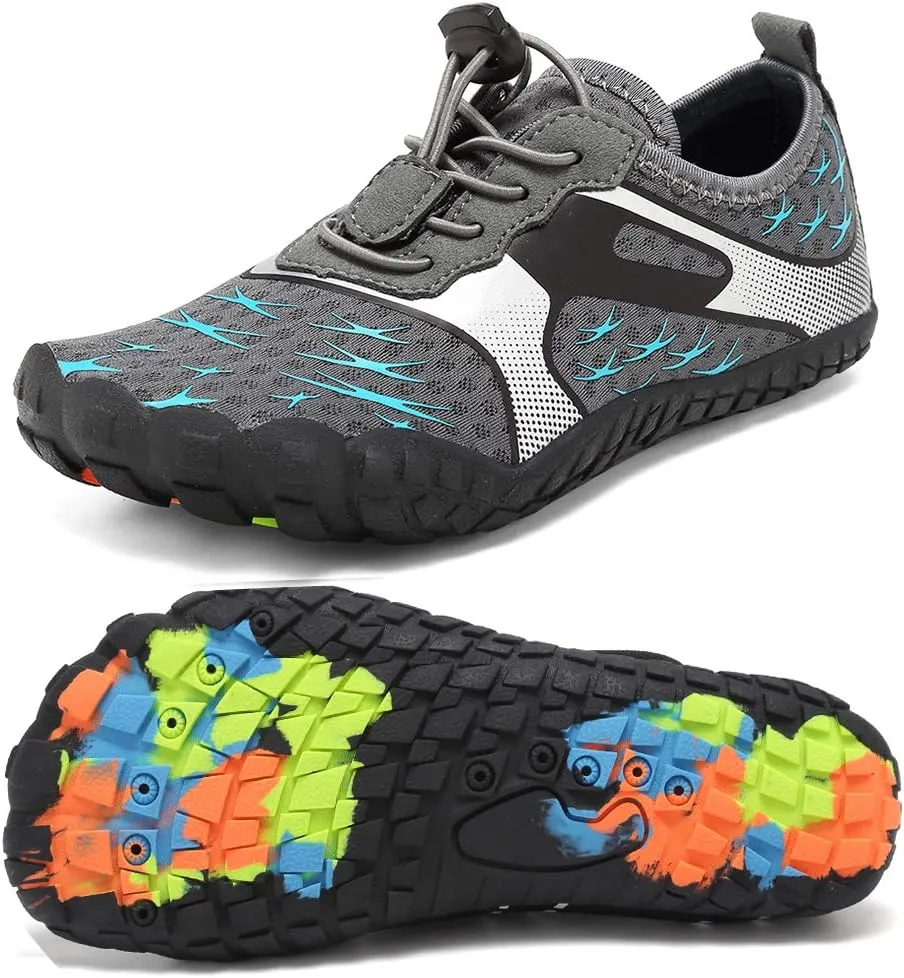 CIOR Kids Boys & Girls Water Shoes Sports Aqua Athletic Sneakers Lightweight Sport Fast Dry Shoes(Toddler/Little Kid/Big Kid)