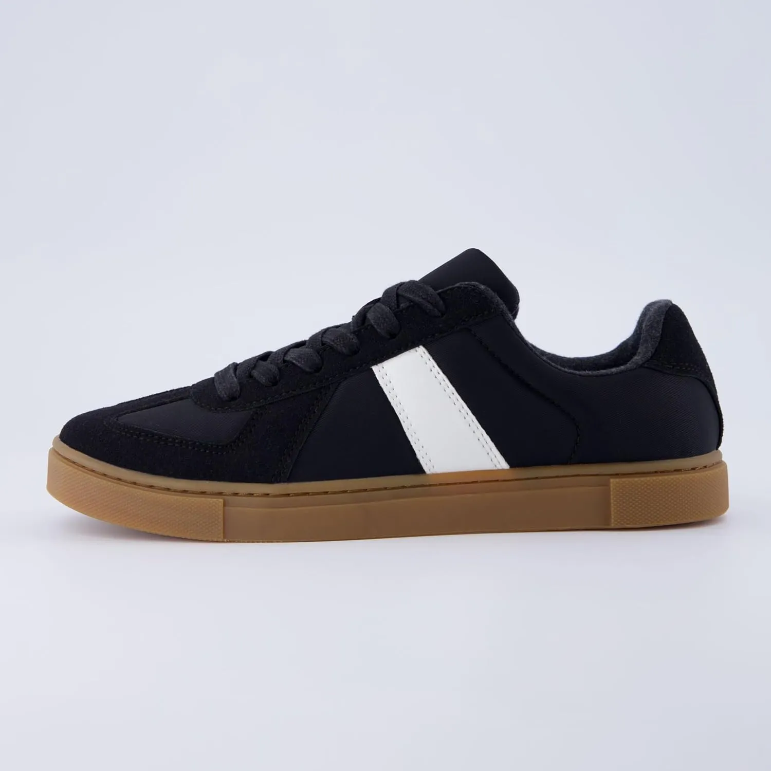 CUSHIONAIRE Women's Bailey lace up Sneaker  Comfort Foam, Wide Widths Available