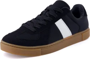 CUSHIONAIRE Women's Bailey lace up Sneaker  Comfort Foam, Wide Widths Available