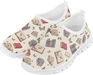 Cute Shoes for Girls Animal Themed Slip On Shoes Kids Wide Sneakers