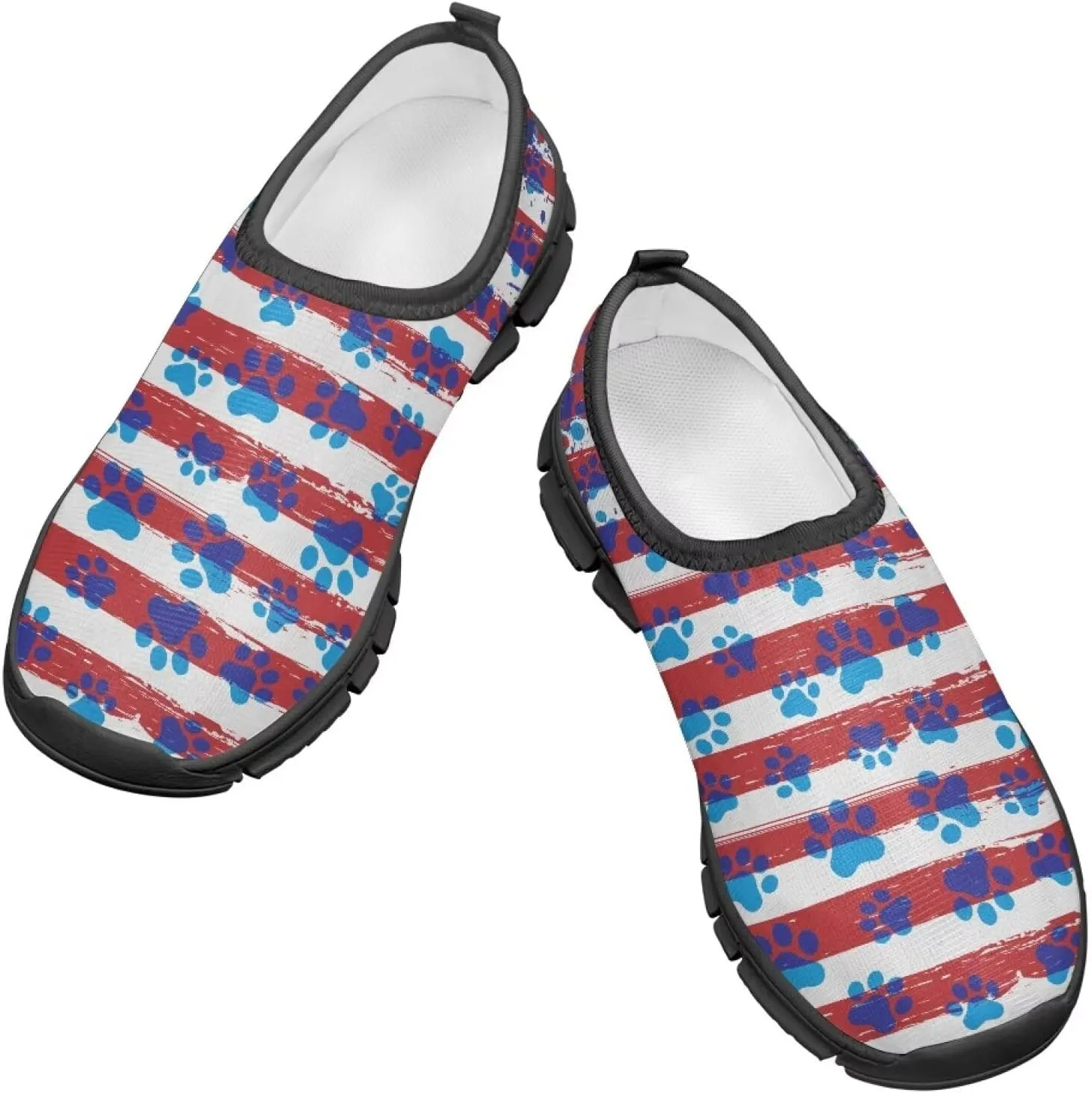 Doojoayie Boys Slip On Sneakers Breathable Summer Tennis Shoes for School Boys