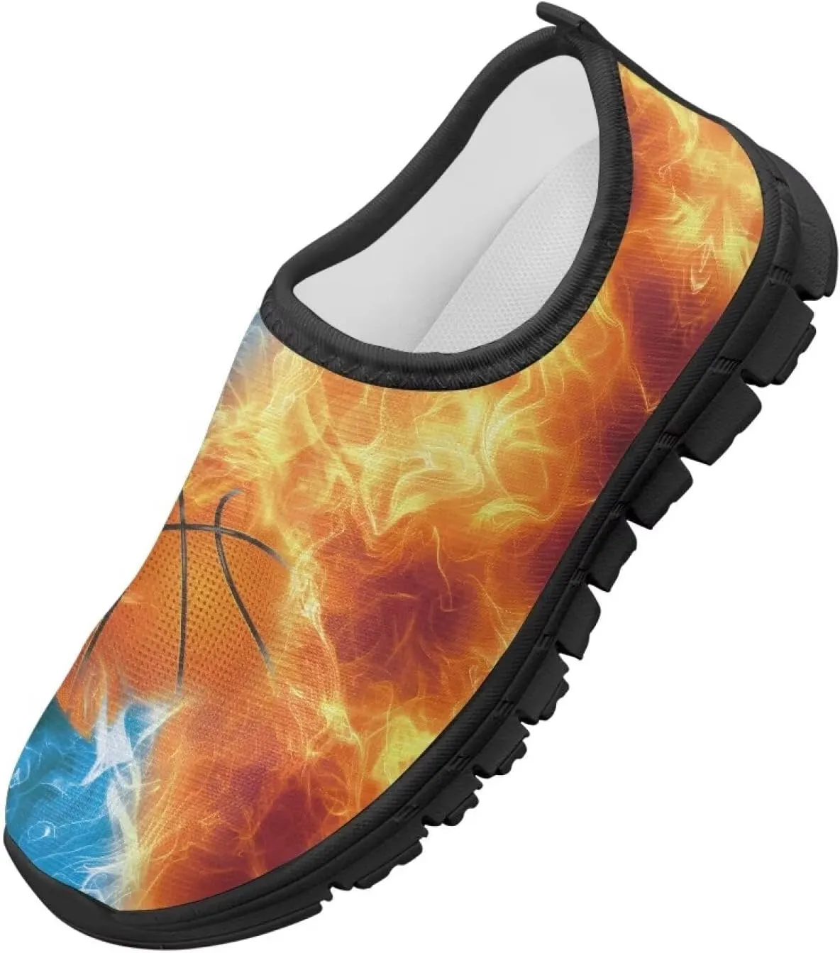 Doojoayie Boys Tennis Shoes Slip On for Active Student School Running Sneakers