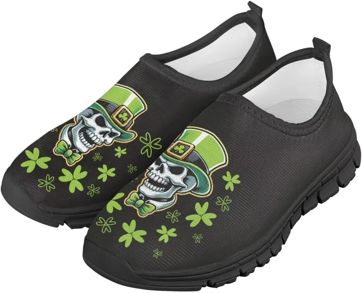 Doojoayie St Patrick's Day Gifts for Boys Girls Gym Shoes for Irish Festival Gift