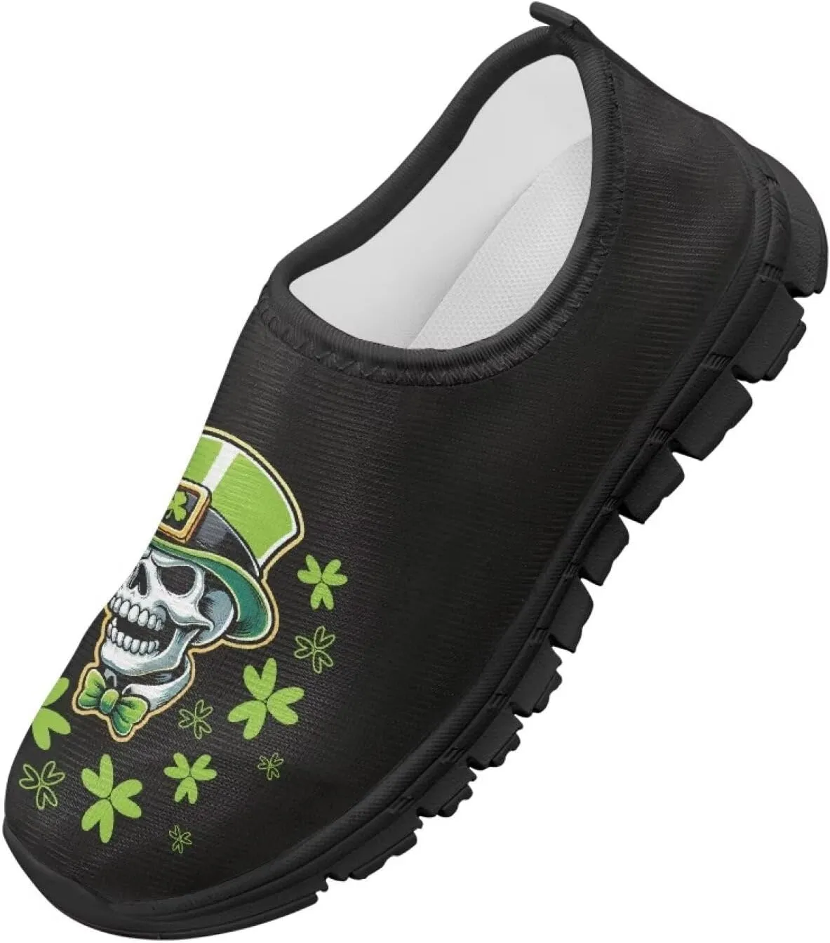 Doojoayie St Patrick's Day Gifts for Boys Girls Gym Shoes for Irish Festival Gift