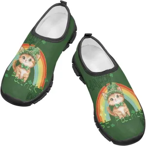 Doojoayie St. Patrick's Day Tennis Shoes for Boys Sport Shoes for Irish Festival Gift