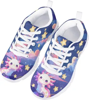 Girls Running Sports Shoes Lightweight Kids Causal Sneakers for School Road