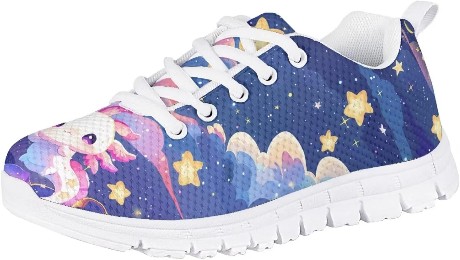Girls Running Sports Shoes Lightweight Kids Causal Sneakers for School Road