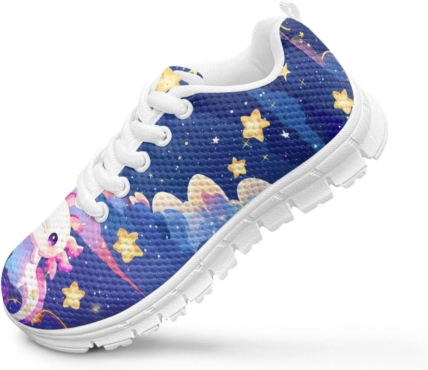 Girls Running Sports Shoes Lightweight Kids Causal Sneakers for School Road