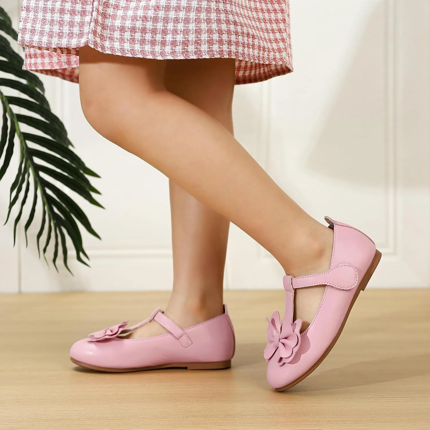 Girls Toddler Dress Shoes Ballet Mary Jane Flats for Baby Little Kids Girl