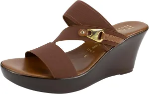ITALIAN Shoemakers Womens' Jola Platform Wedge Sandal for Women