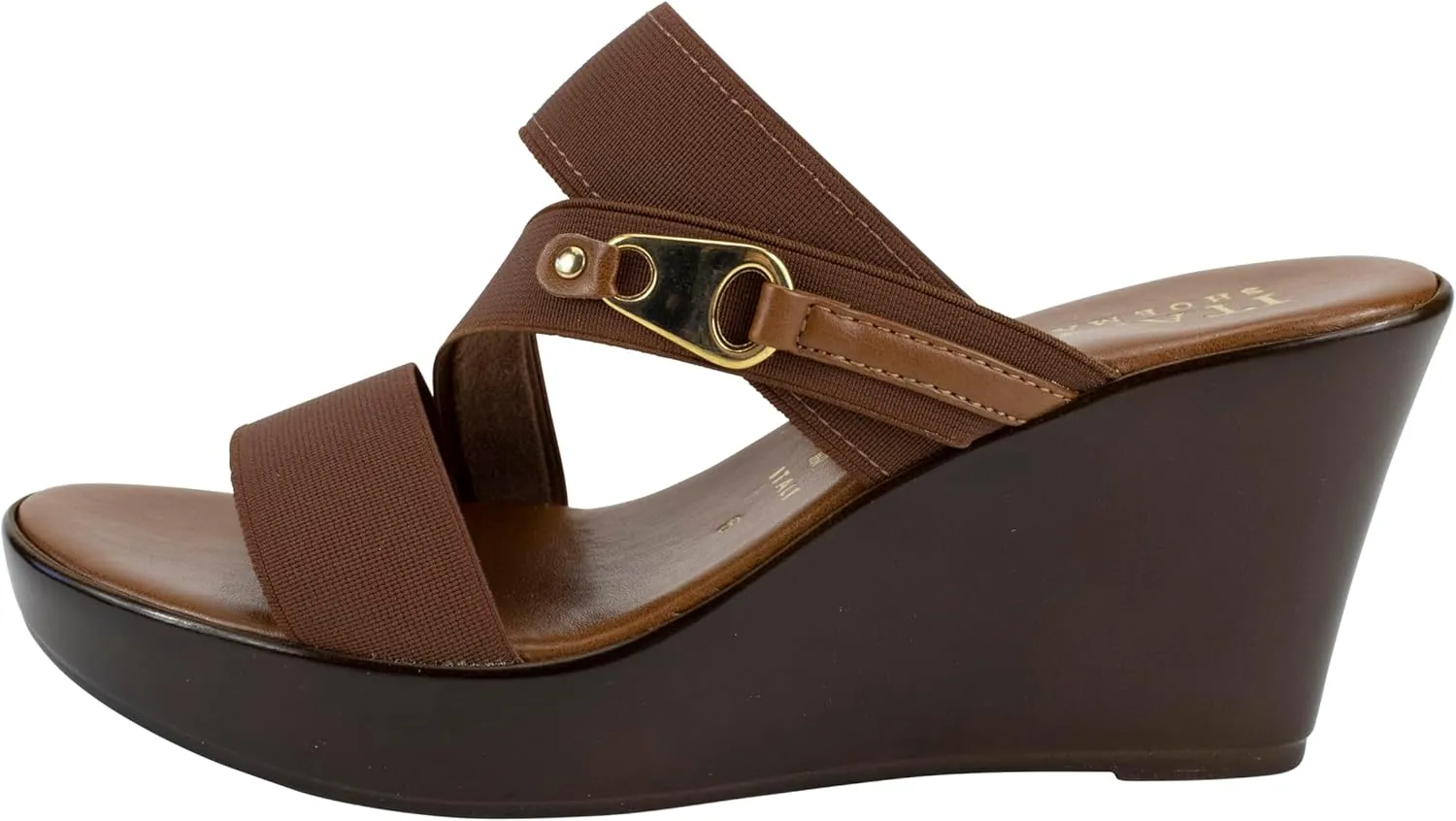 ITALIAN Shoemakers Womens' Jola Platform Wedge Sandal for Women