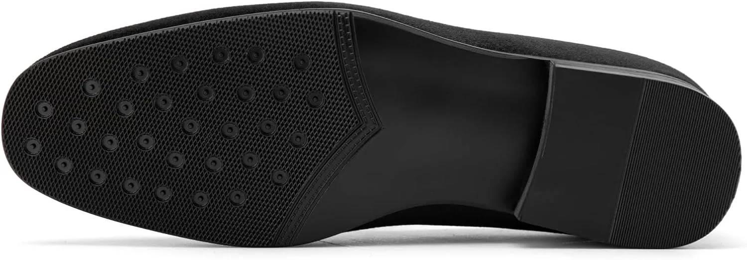 JITAI Men Loafers Slip-On Shoes for Men Fashion Dress Shoes Tuxedo Shoes