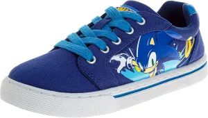 Josmo Sonic The Hedgehog Shoes - Kids Boys Slipon Athletic Tennis Lightweight Sneakers (Little Kid/Big Kid)
