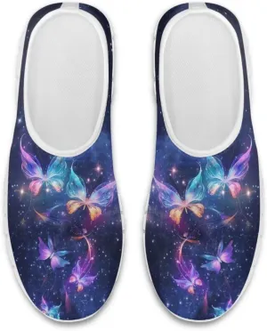 JoyLamoria Womens Floral Skull Print Low Top Lightweight Walking Shoes Girls Go Easy Travel Shoes Art Comfy Sneakers