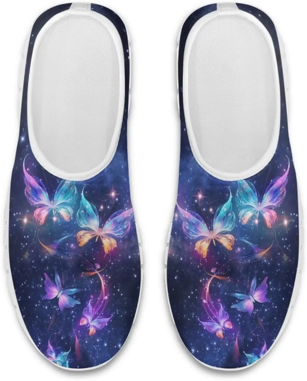 JoyLamoria Womens Floral Skull Print Low Top Lightweight Walking Shoes Girls Go Easy Travel Shoes Art Comfy Sneakers