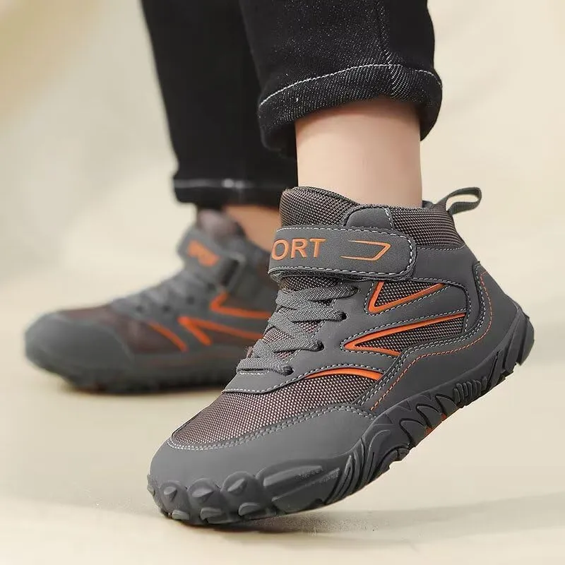 Kids Boy Girl Water Resistant Fashion Hiking Boots for Outdoor Camping Sport Walking Snow