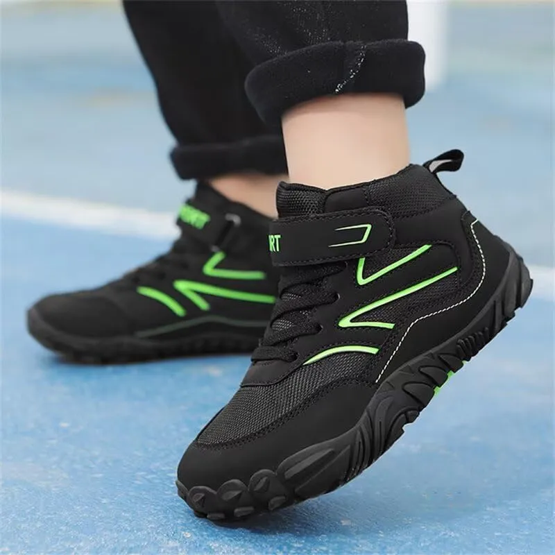 Kids Boy Girl Water Resistant Fashion Hiking Boots for Outdoor Camping Sport Walking Snow