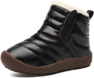 Kids Boys Girls Water Resistant Warm Winter Boots for Walking Sport Trekking