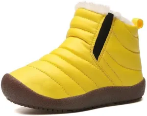 Kids Boys Girls Water Resistant Warm Winter Boots for Walking Sport Trekking