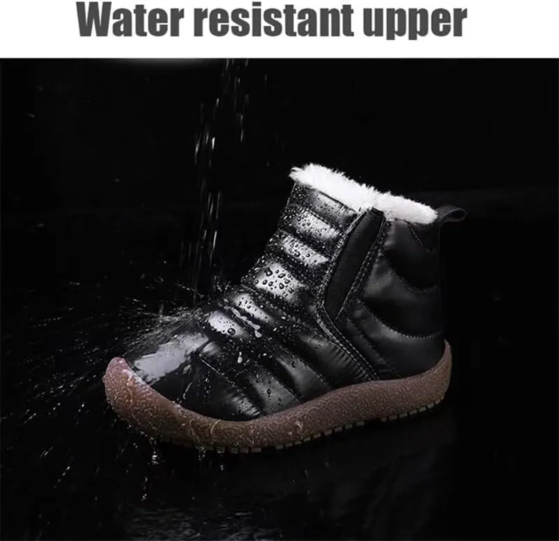 Kids Boys Girls Water Resistant Warm Winter Boots for Walking Sport Trekking