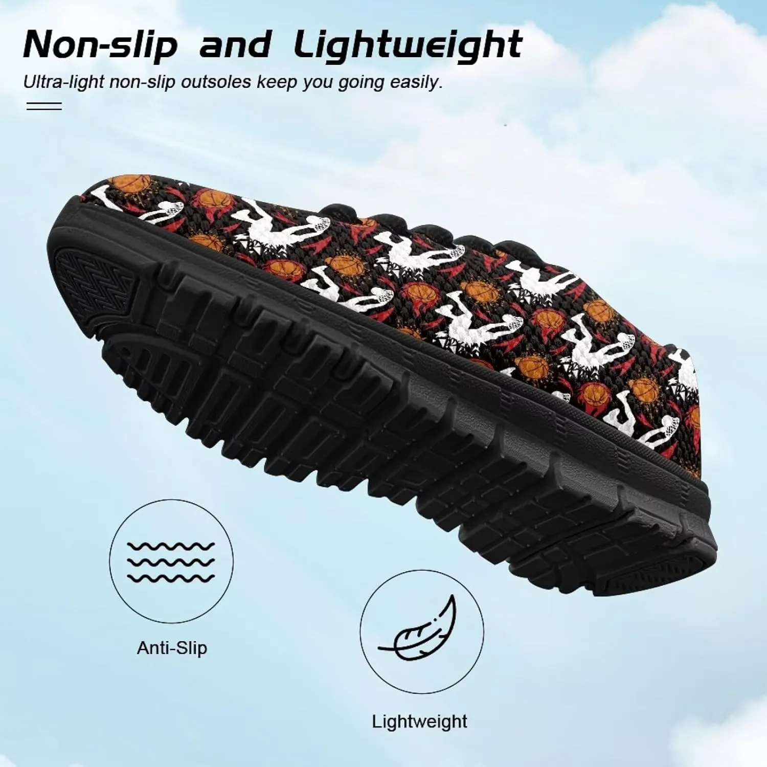 Kids Shoes for Boys Lightweight Athletic Running Shoes Toy Car Print Tennis Shoes Non Slip Breathable Mesh School Sports Sneakers