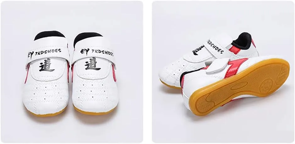 Kids Taekwondo Boxing Karate Kung Fu Tai Chi Shoes Lightweight Sneakers Sport Gym Martial Arts Shoes for Boys Girls