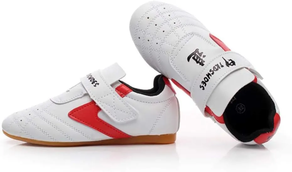 Kids Taekwondo Boxing Karate Kung Fu Tai Chi Shoes Lightweight Sneakers Sport Gym Martial Arts Shoes for Boys Girls