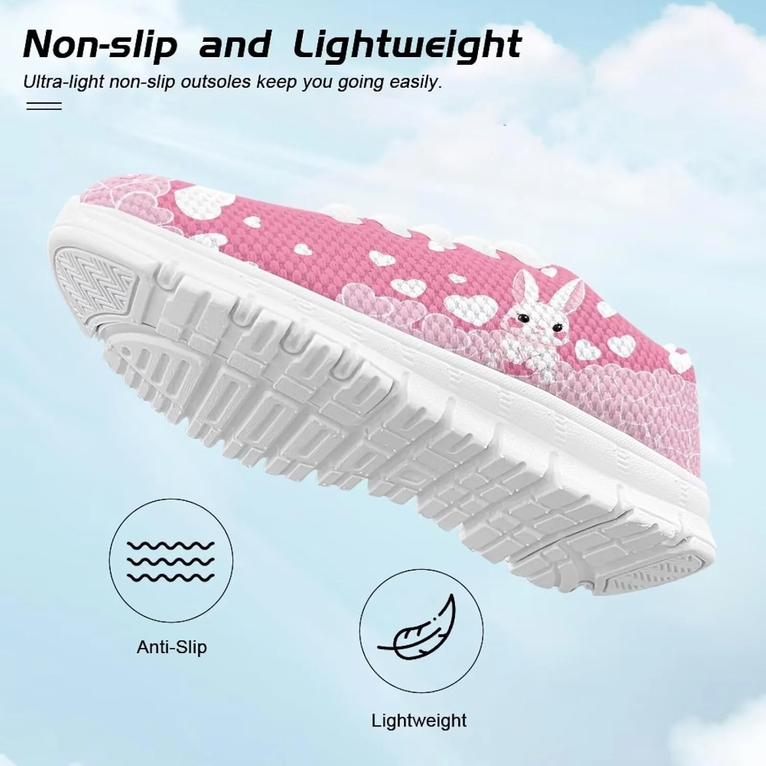 Kids Tennis Shoes Lightweight Athletic Running Shoes Non Slip Breathable Girls Students Sports Sneakers Walking Shoes